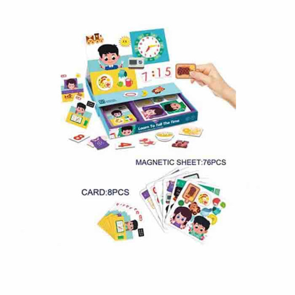Puzzle four seasons time three dimensional magnetic book